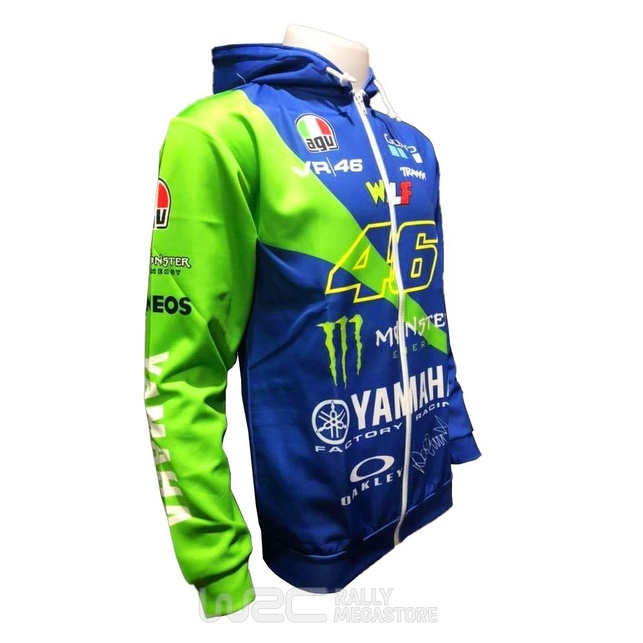HOODIE VR46 RACING TEAM VALENTINO ROSSI 46 MOTO GP